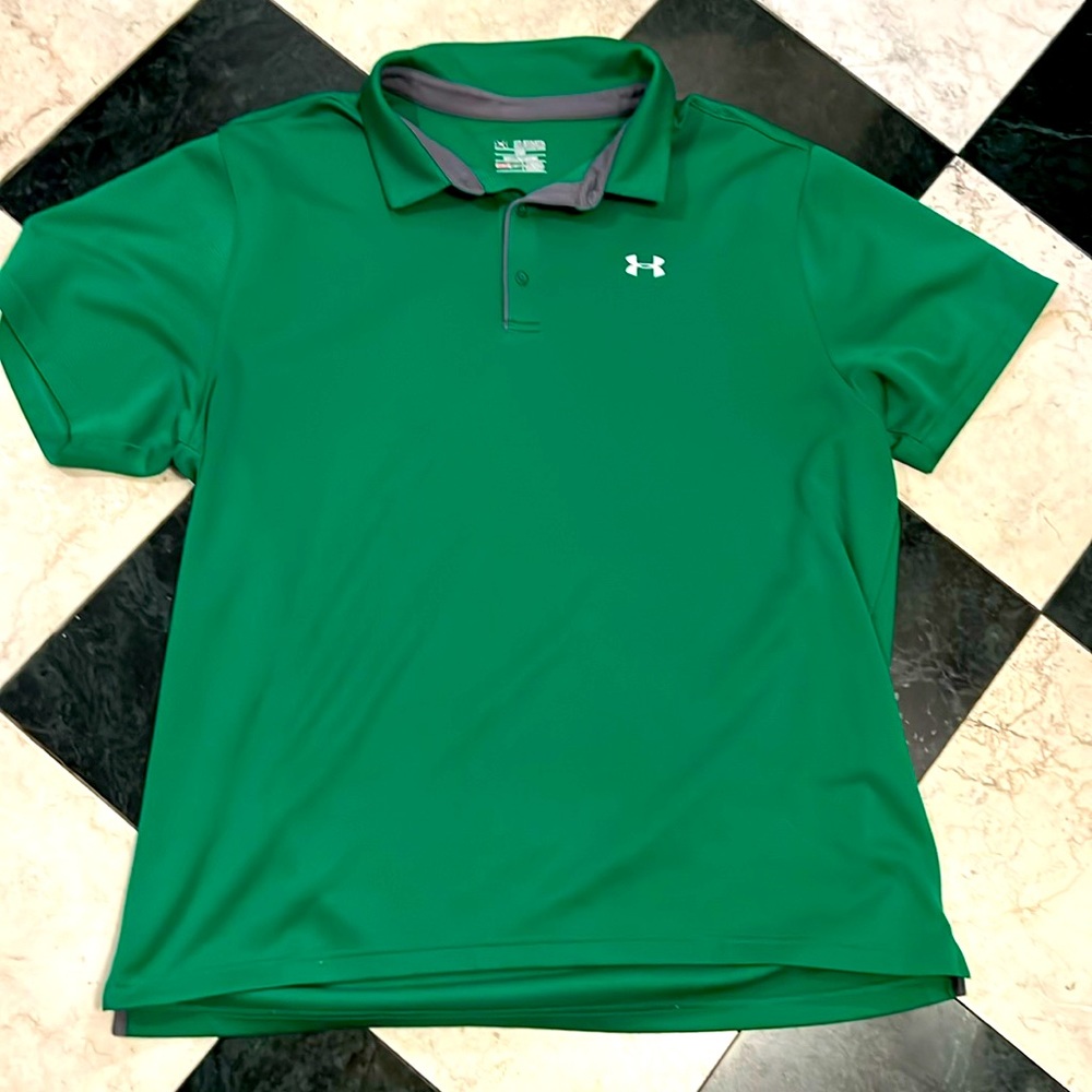 Men’s Under Armor Heatgear polo.  Size 3xl
